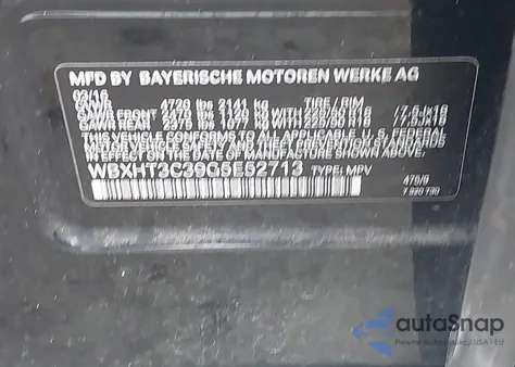 2016 BMW X1 xDrive28I from USA, damaged, VIN WBXHT3C39G5E52713